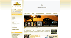 Desktop Screenshot of cedercampisur.com